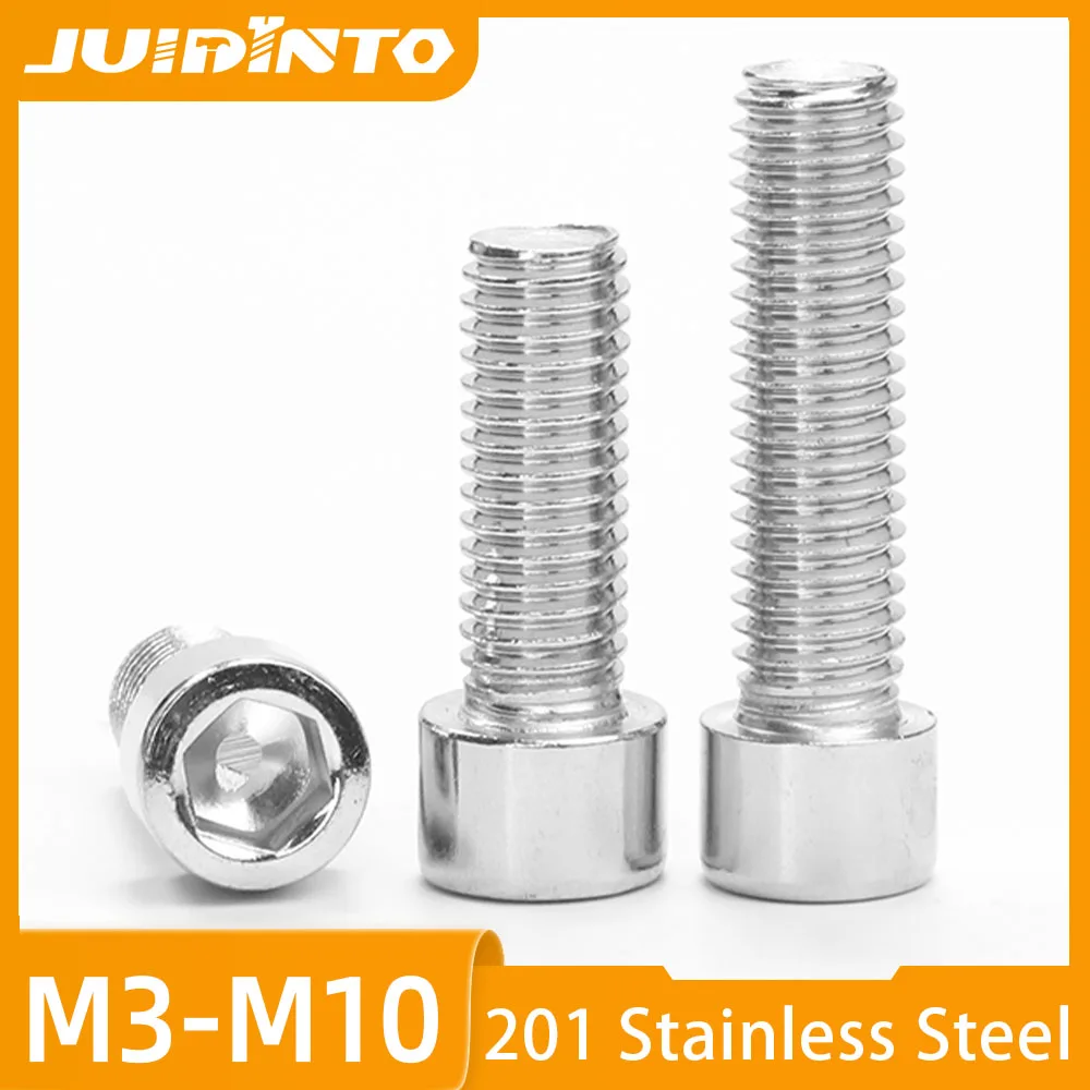 

JUIDINTO Винты с шестигранной головкой из нержавеющей стали M3-M12