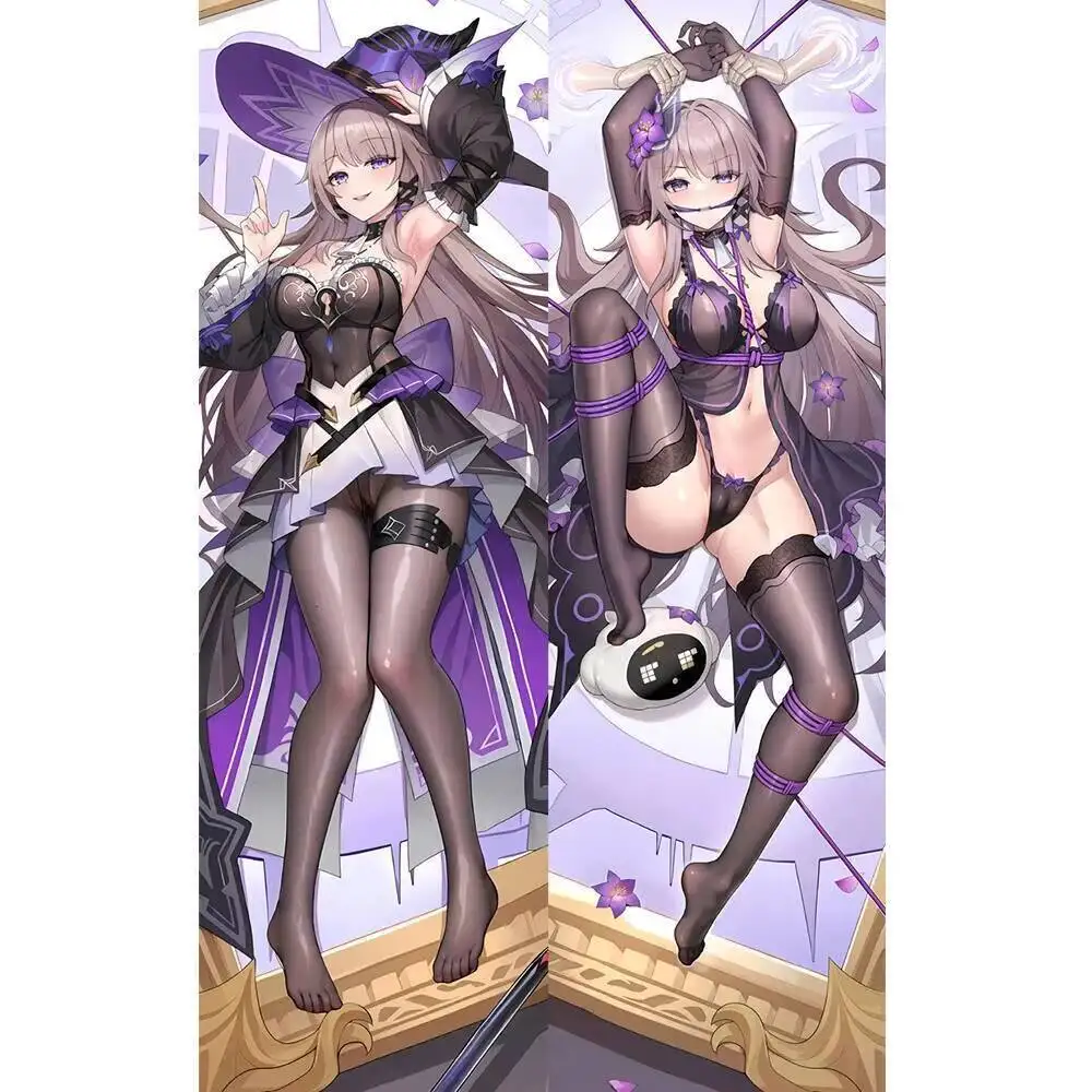 Наволочка Rail Honkai Herta Body Dakimakura Полиэстер