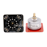 1pcs eizz 3 way 3 positions power amplifier band rotation selection switch rotary switch signal source selector w welding board