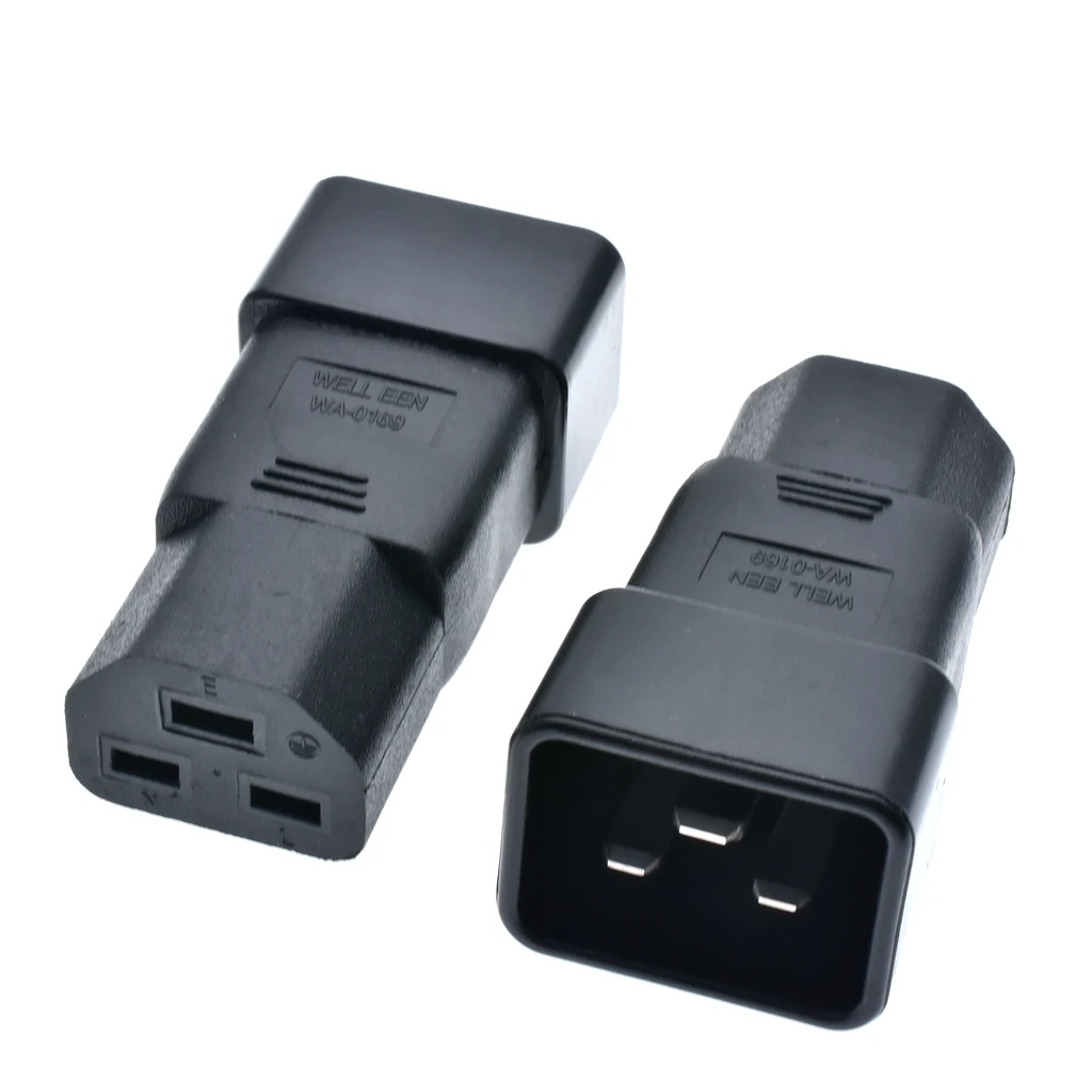 IEC320 IEC 320 C20–C21 C19 Удлинитель папа-мама PDU UPS Разъем адаптера питания Номинация 16 А 250