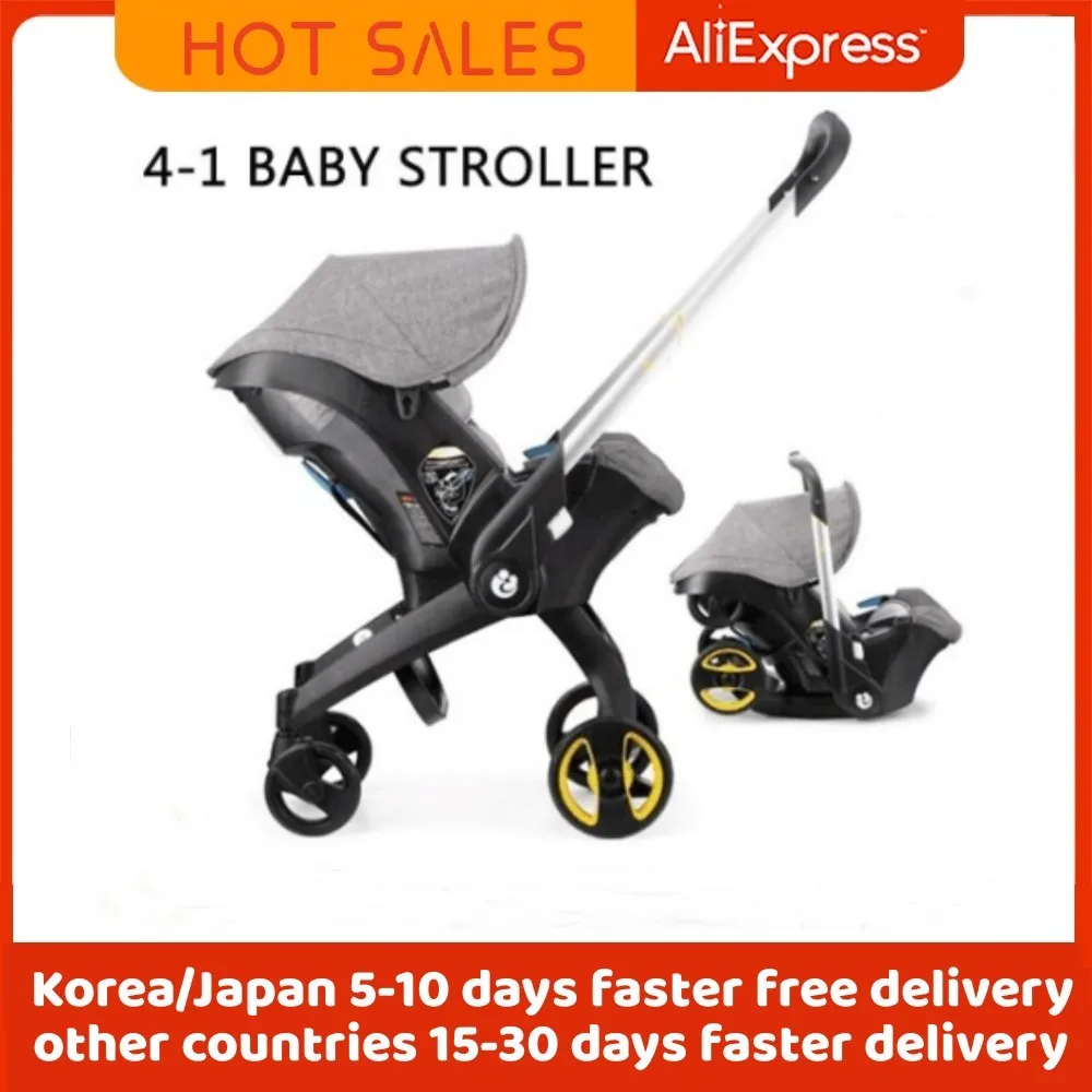 

4-1 Baby Stroller/Lightweight Stroller,babyyoya pram from 0 to 25kg,children basket 3 in1 infant car carrier