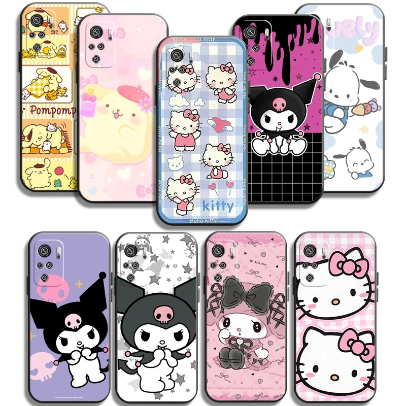 

Hello Kitty Cute 2023 Phone Cases For Xiaomi Redmi 7A 8A Note 7 Pro 8T 8 2021 8 7 7 Pro 8 Pro Cases Back Cover Soft TPU Carcasa