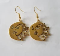 sun and moon earrings celestial earrings his and her gift