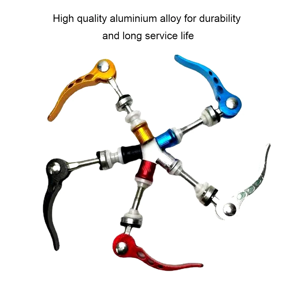 Bicycles Fast Release Lever Mountain Bike Seat Tube Clamp Portable Outdoor Sports Road Cycling Clip Maintenance Red