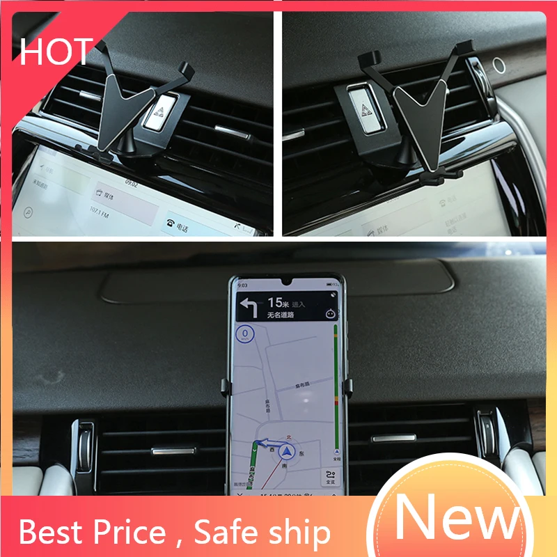 

Внутренний держатель для вентиляционной решетки, навигационный кронштейн для Land Rover Discovery 5 LR5 Range Rover Sport 2017-20, автомобильный аксессуар