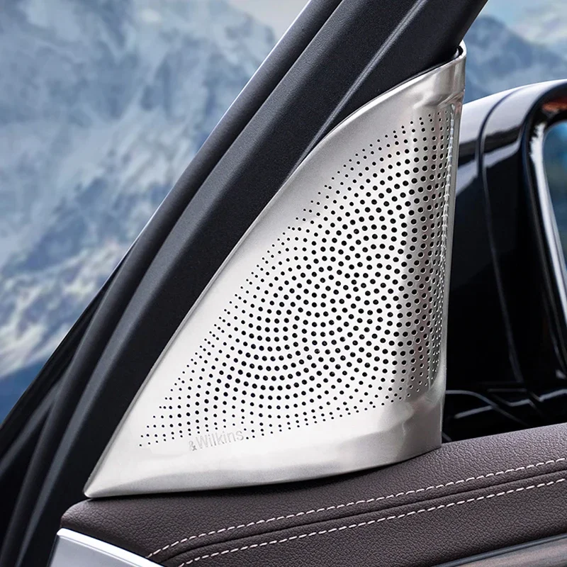 Накладка на рамку дверного стерео аудиодинамика для BMW 5 серии G30 G38 2018 2019 2020 2021 2022