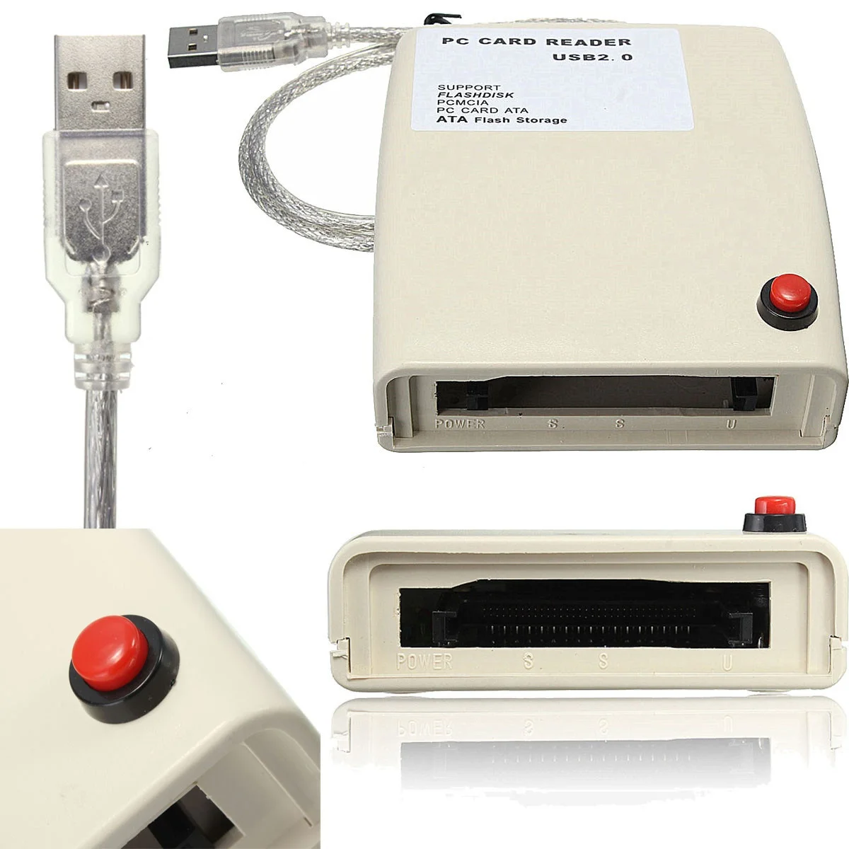 

Флеш-накопитель USB 2,0 на 68 pin ATA PCMCIA