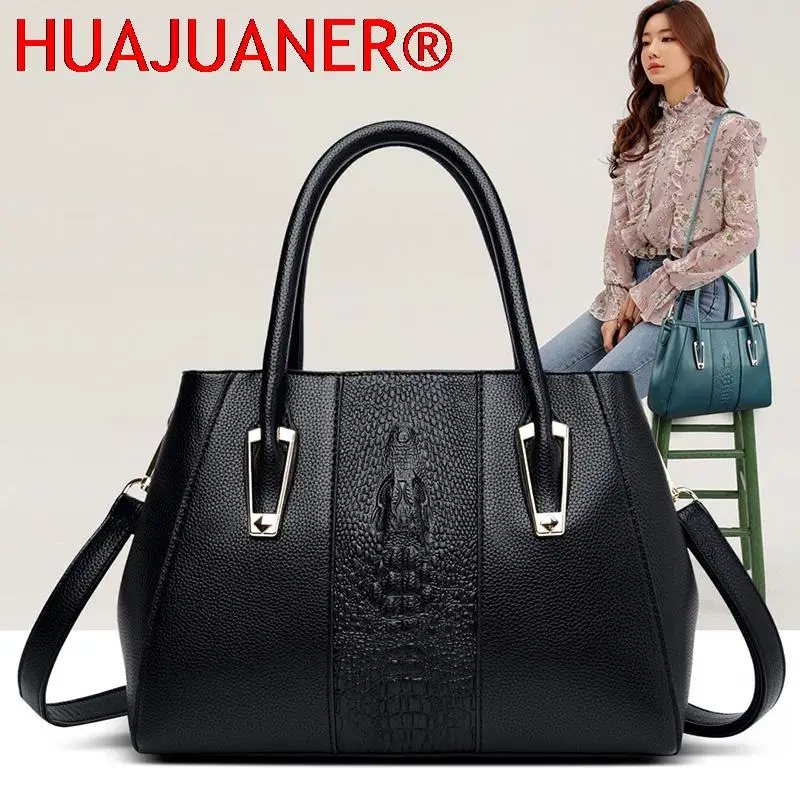 

2023 New Crocodile design, ladies, handbags, fashion brands, ladies bags, popular small travel handbags, leather, luxury bags