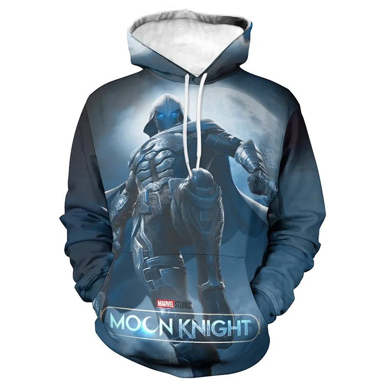 

3D Print Moon Knight Cool Hoody 2022 Autumn New Fashion Pullover Casual Harajuku Style Swearshirts Men Women Children Hoodies