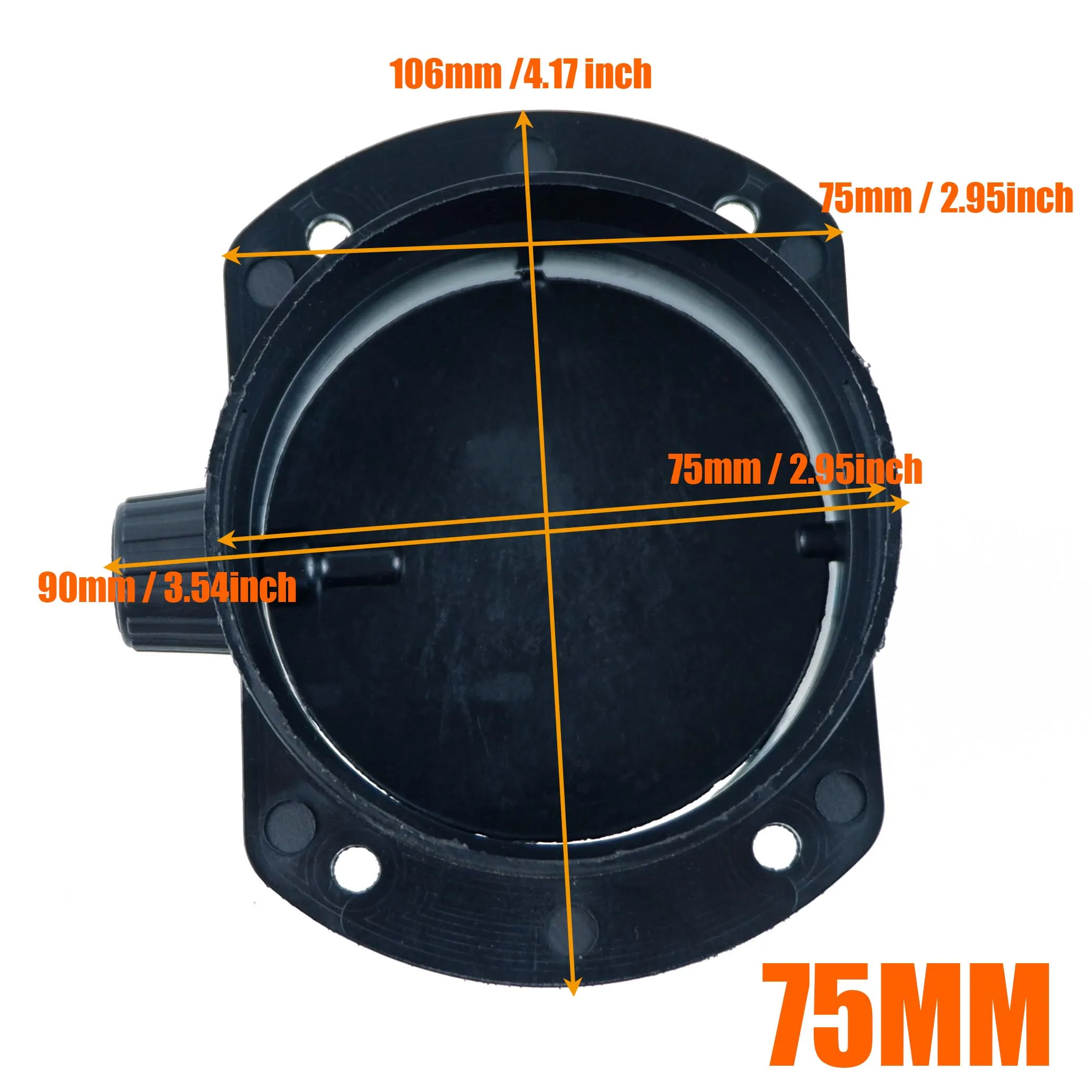 

60 мм 75 мм клапанная заслонка, регулируемый воздушный дизельный нагреватель, вентиляционный канал, разветвитель ветвей, соединительный соединитель для автомобиля, грузовика, кемпера