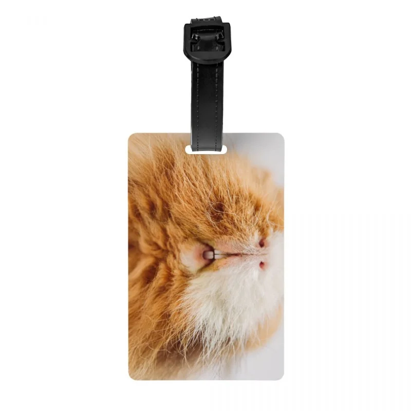 

Kawaii Pet Guinea Pig Luggage Tag for Suitcases Cute Animal Baggage Tags Privacy Cover Name ID Card