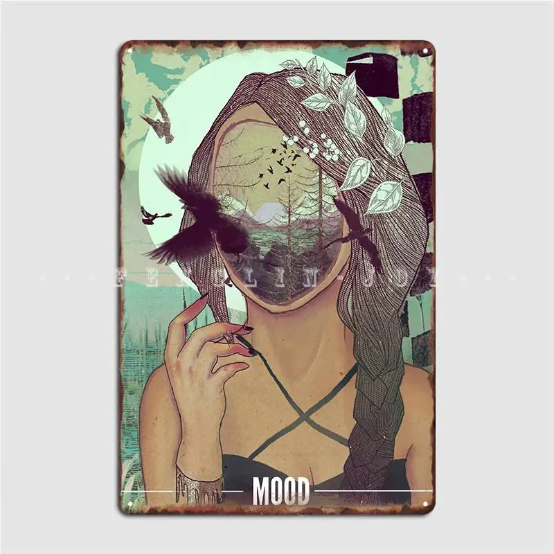 

Декоративный Металлический плакат с надписью