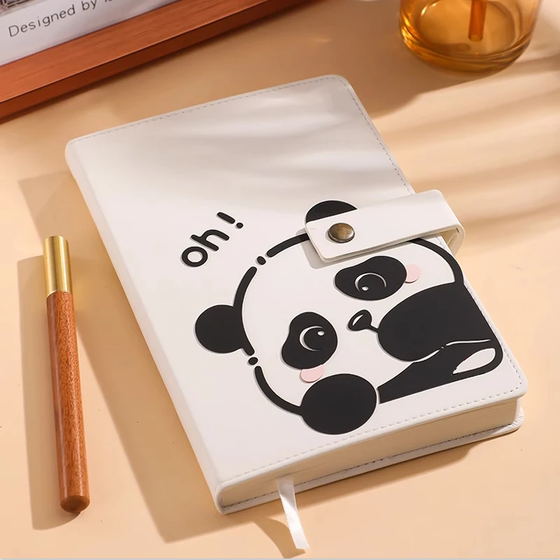 Блокнот A5 с магнитной пряжкой мягкая кожаная обложка из искусственной кожи милой