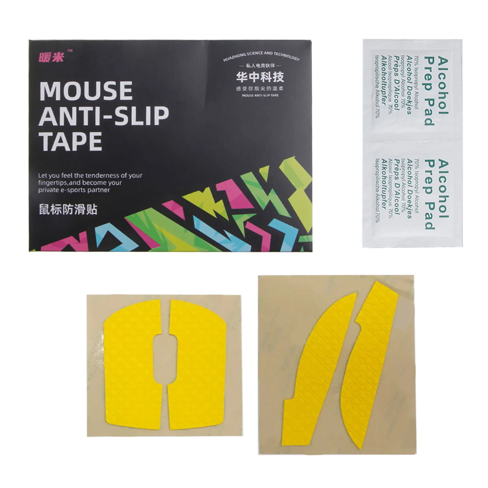

13x10mm Mouse Skin Mouse Anti-slip Tape Skates Side Stickers HZ-B-XX for GPW G Pro Wireless Gaming Mouse Pad Dropshipping