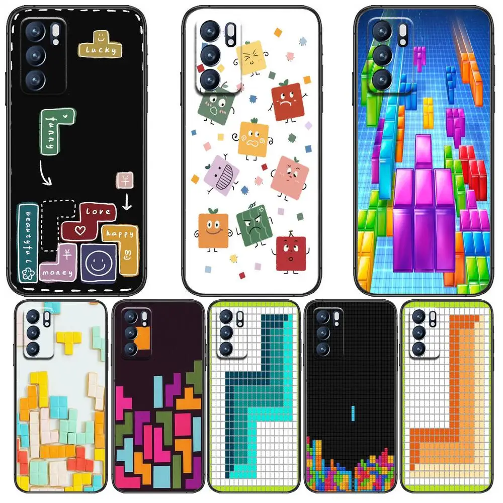 

block game-For Realme C3 Case Soft Silicon Back cover OPPO Realme C3 RMX2020 Coque Capa Funda find x3 pro C21 8 Pro a91