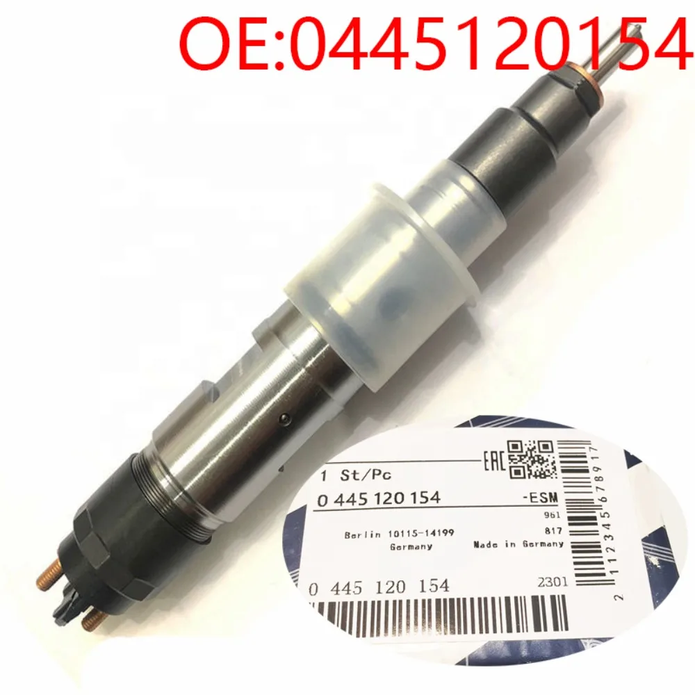 

0445120154 is applicable to the common rail injector assembly valve assembly F00RJ01159 of diesel engine injectors 0 445 120 154