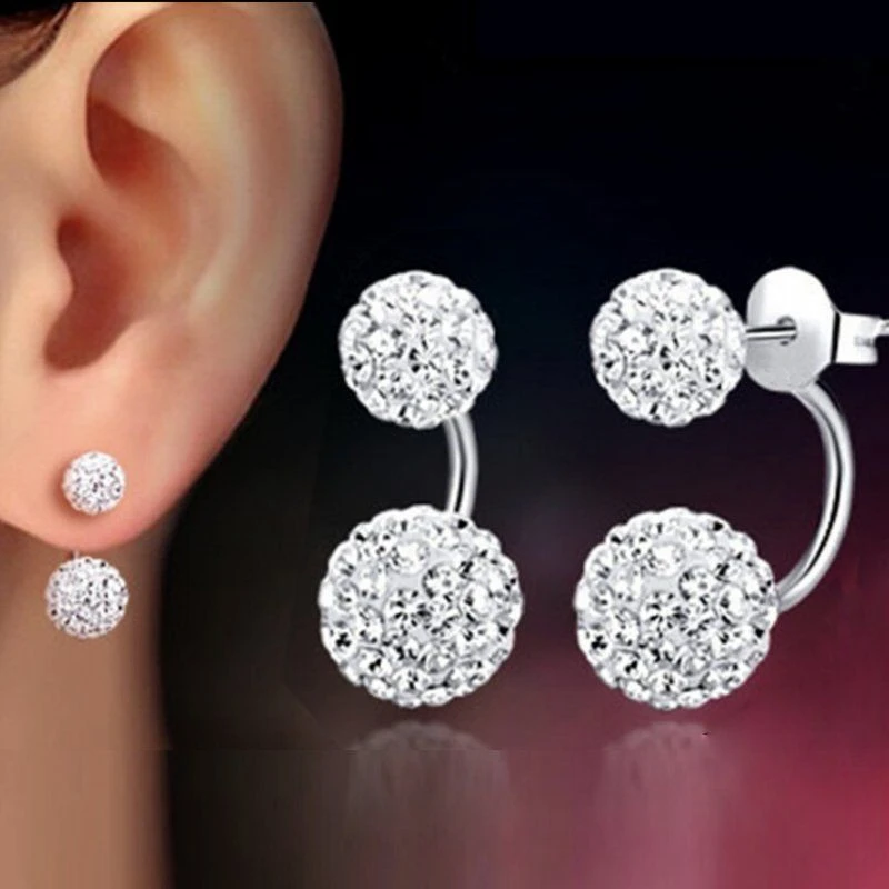 

Classic Vintage Rhinestone Earrings for Women Jewelry Simple Accessories