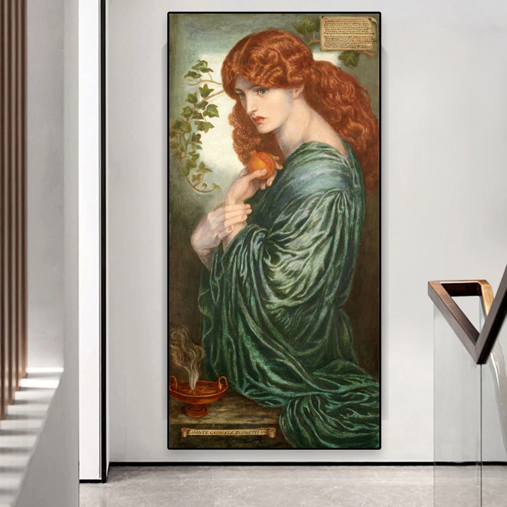 

Renaissance Art Canvas Painting Woman Portrait Altered Art Print Antique Wall Picture Vintage Poster Gallery Wall Art Decoration