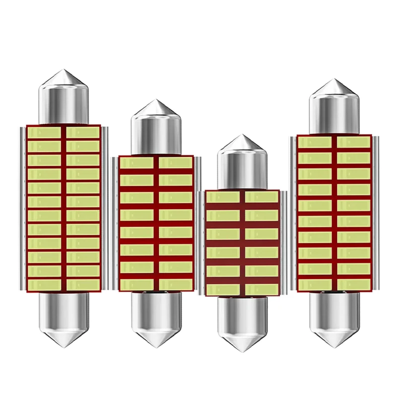 1/10 шт. C10W C5W Festoon светодиодный Bubl Canbus безошибочный 12 в 7000K белый супер яркий купол автомобиля багажник номерной знак лампы