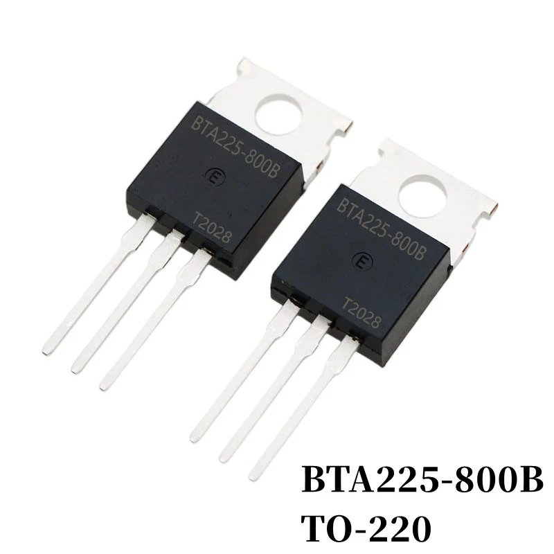 

5Pcs Triac BTA225-600B BTA225-800B TO-220 DIP Thyristor