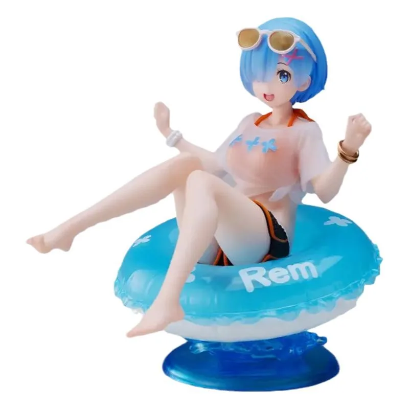 

Judai Original Taito Aqua Float Girls AFG Re Zero Starting Life in Another World Rem Swimsuit PVC Action Figure Model Toys