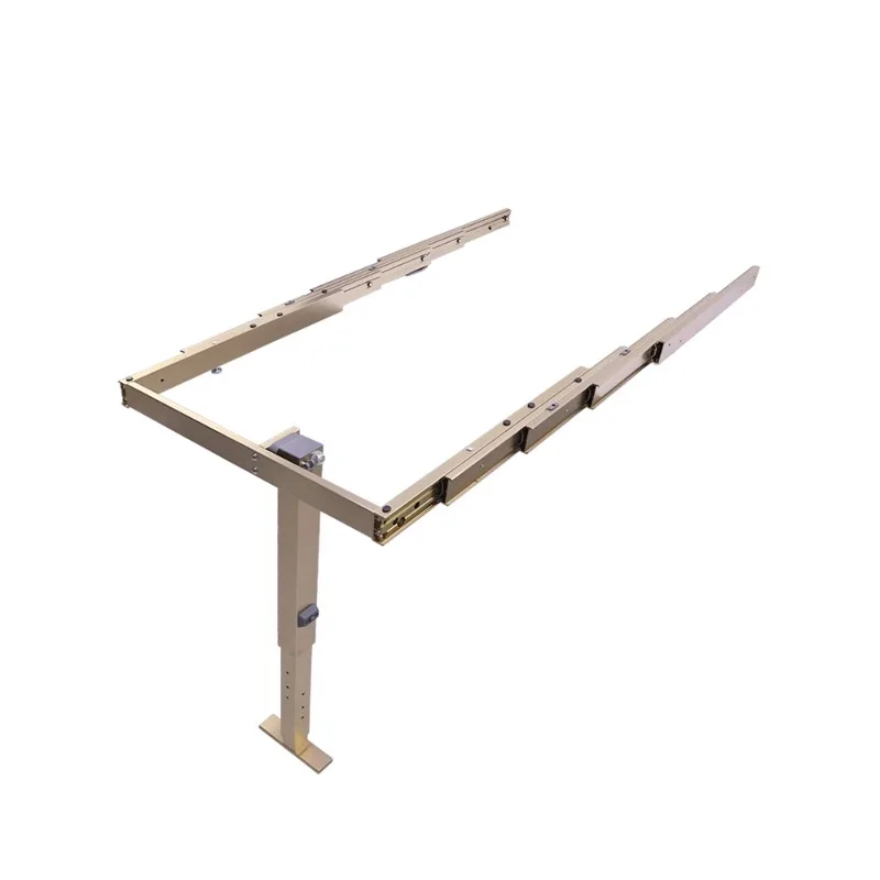 Скрытый плоский пуш с ножками невидимый вытяжной Телескопический стол шкаф ящик