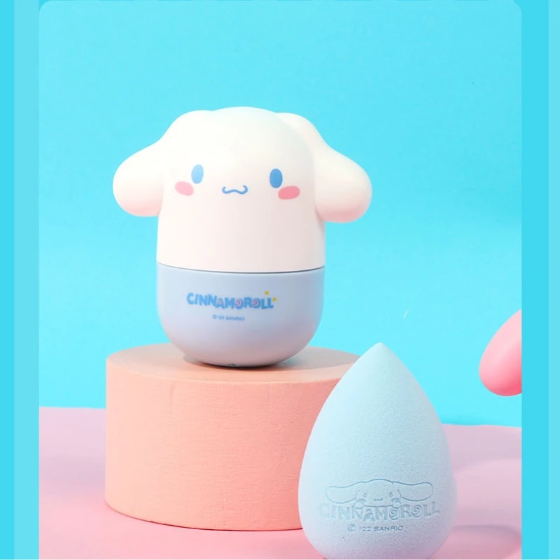 

Kawaii Sanrio Cinnamoroll My Melody Кисть для макияжа аниме спонж Пудра основа для основы искусственные портативные девушки праздничные подарки