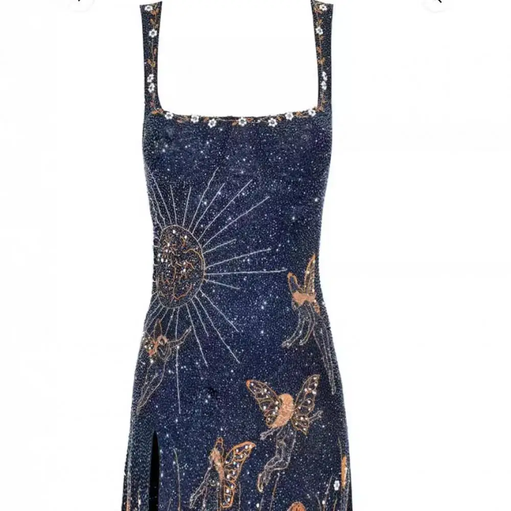 Женское облегающее платье без рукавов с 3D принтом