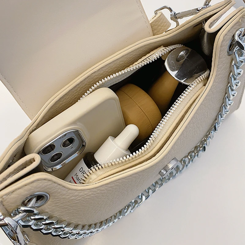 Женская наплечная сумка из искусственной кожи маленькая сумочка через плечо