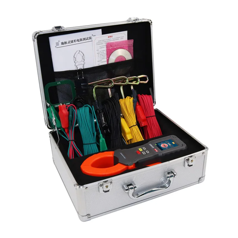 

Multifunction digital display ES3022 clamp earth resistance meter with soil resistivity Three-four-wire method