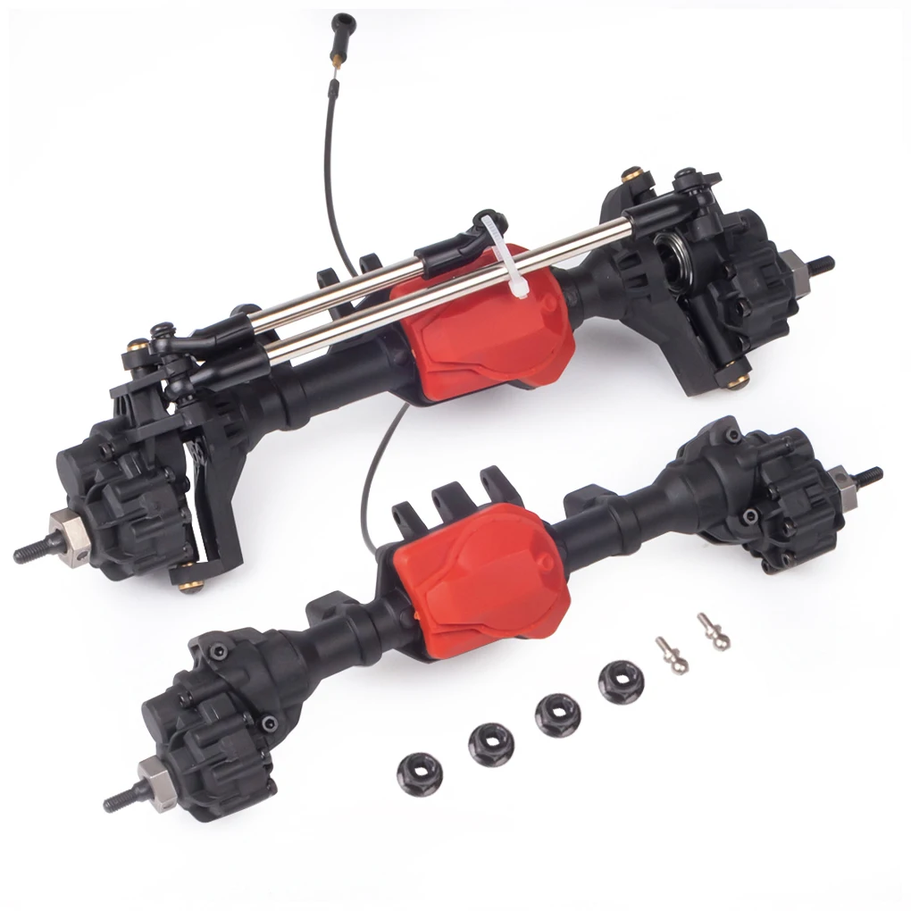 

Remote Control Climbing Cars Front Rear Differential with T-lock Upgrade Replaceable Parts Detachable Replacement for TRX4