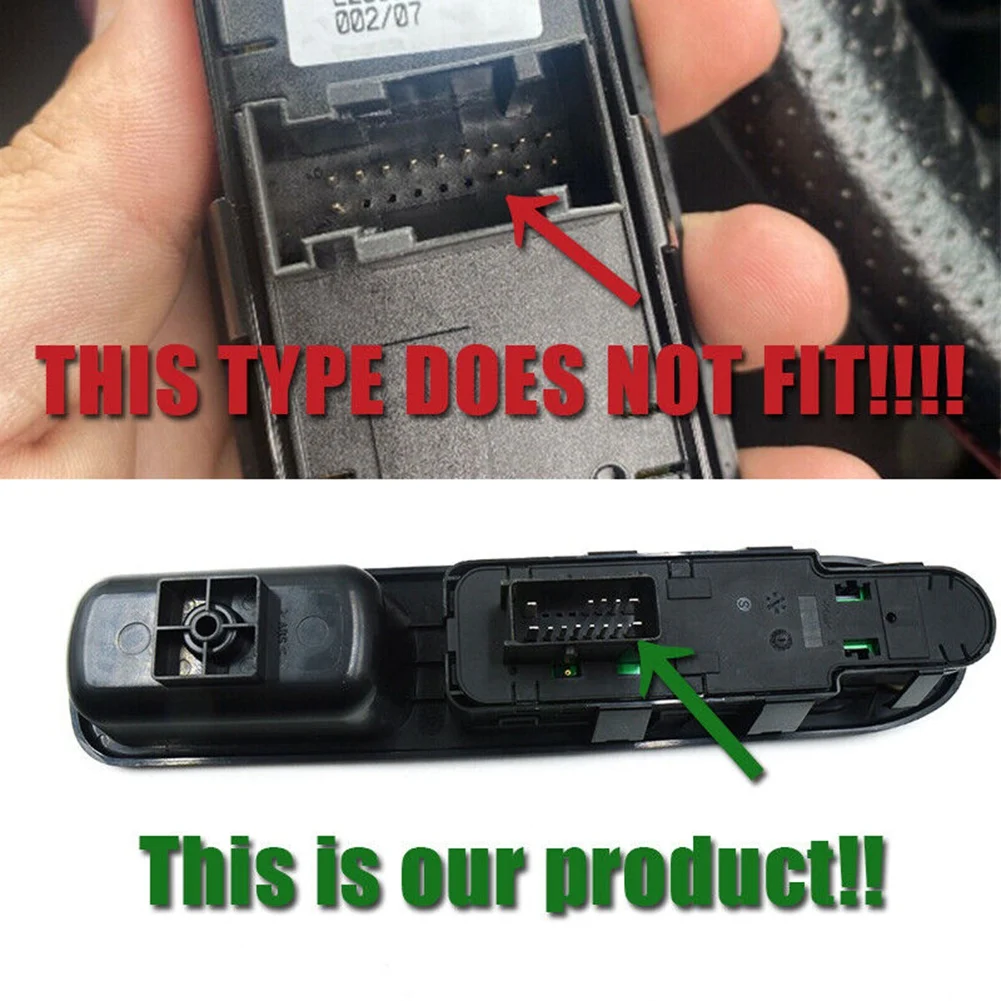 Переключатель Стеклоподъемника пассажира для 207 207Cc C3 Master Control Switch 6554.Qk