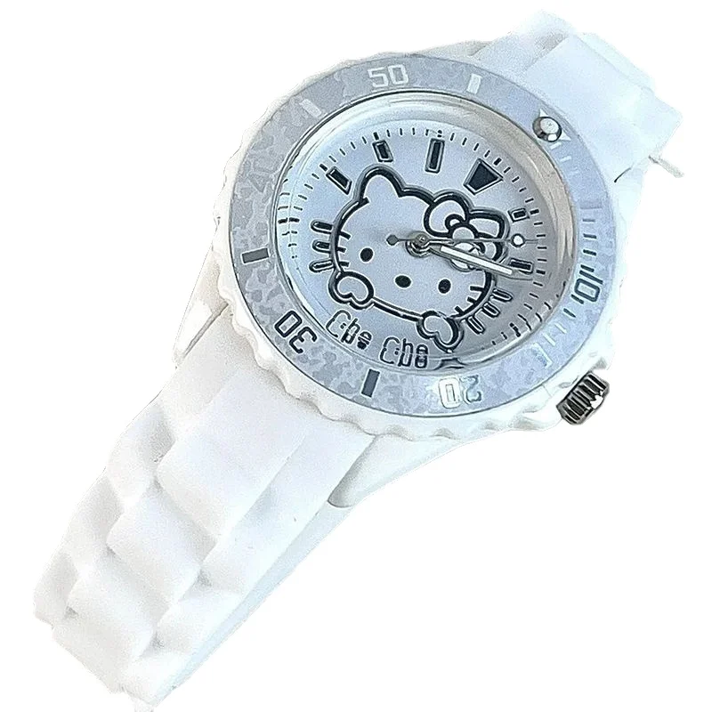 

Sanrio Hello Kitty Anime Peripheral Cartoon Cute Sweet Beauty Boys Girls Girls Boys Pacha Dog Watch Creative Gift Wholesale