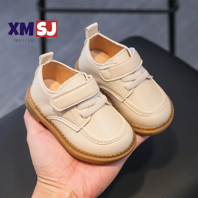 

Новая весенняя детская обувь для малышей, Корейская обувь для девочек 0-3 лет, раньше, мужская кожаная обувь с мягкой подошвой, Уличная обувь