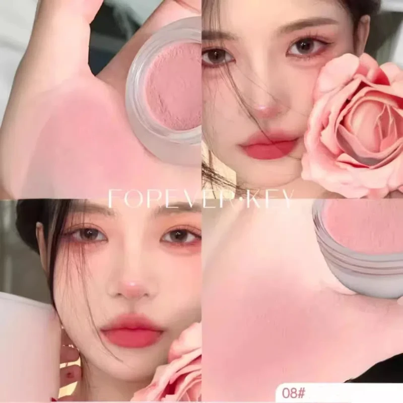 Foreverkey Blush Румяна для лица Матовый натуральный оттенок щек Осветляет лицо