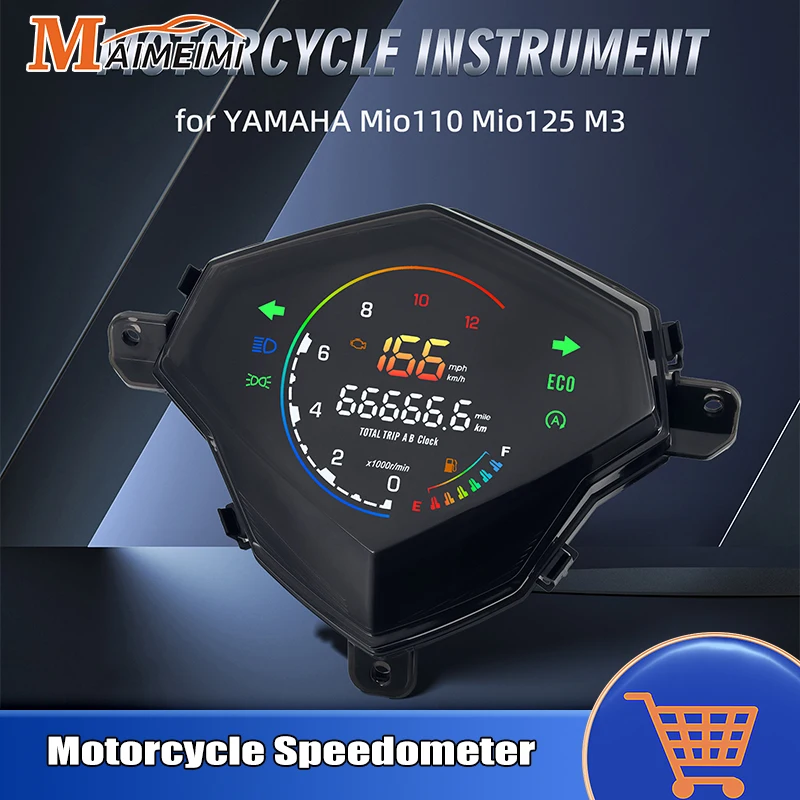 Новый светодиодный мотоциклетный спидометр для YAMAHA Mio125 MIO i125 Mio110 Mio M3 RPM