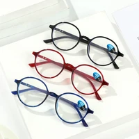 1 04 0 round frame pc women men presbyopia eyeglasses far sight eyewear reading glasses anti uv blue rays