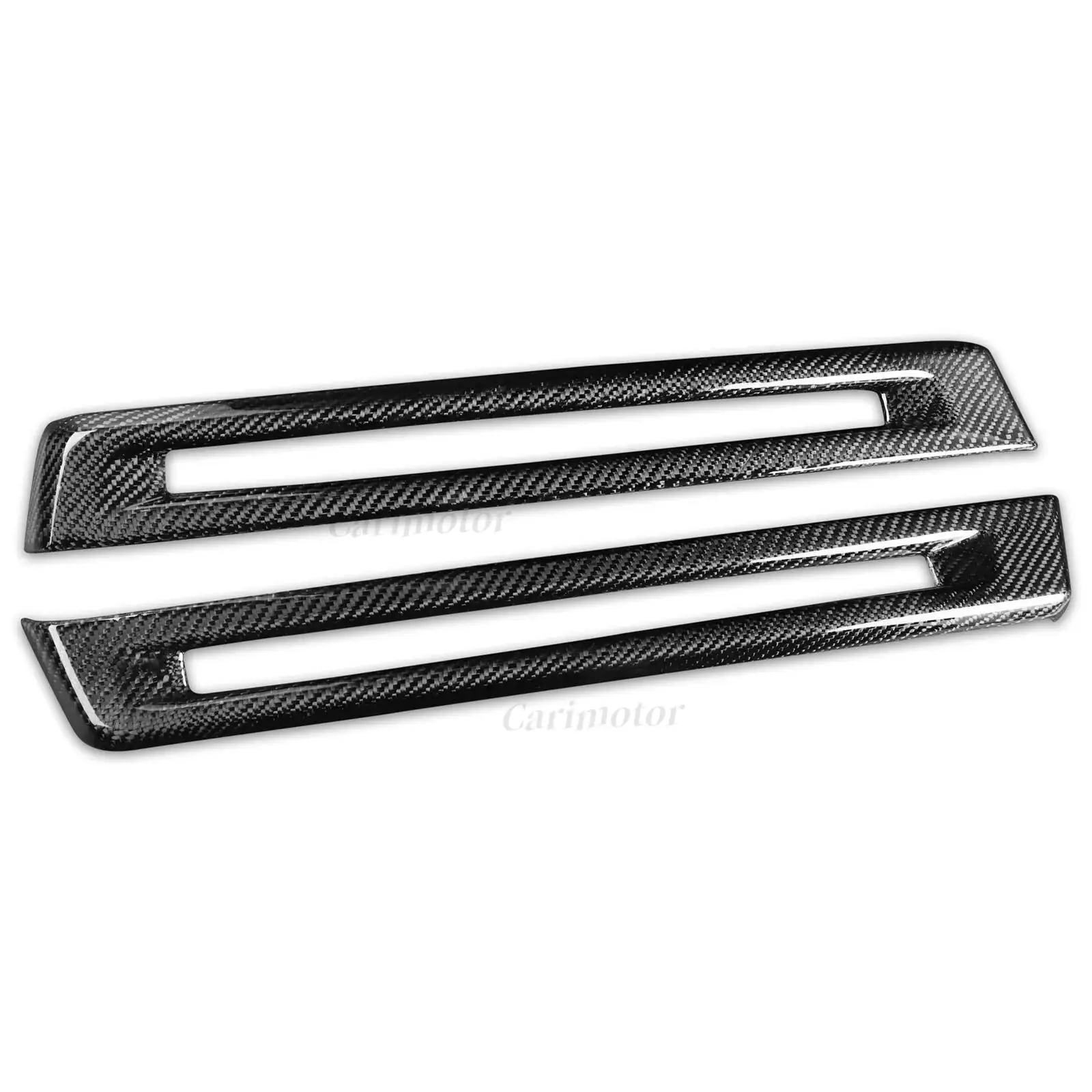 Внешняя отделка задней противотуманной фары из сухого углеродного волокна