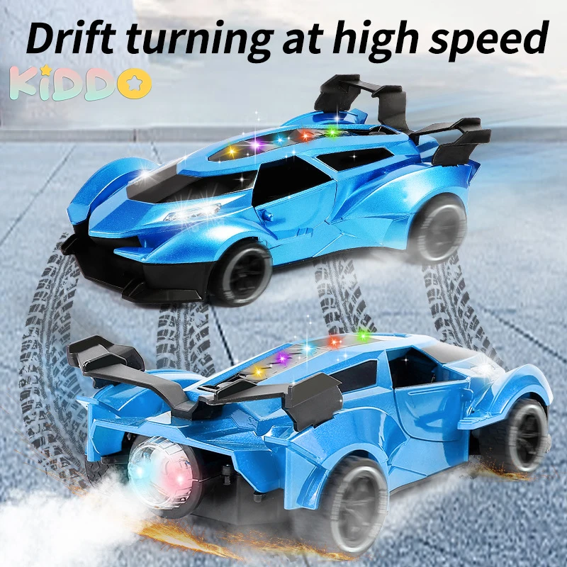 

New 4WD Drift RC Car Rock Crawler Electric 2.4Ghz Remote Control Stunt Spray Car Toys For Boys Machine On Radio Control Gifts