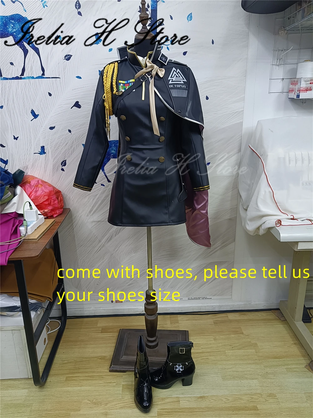 Фото Irelia H Store Nikke Liliweiss Косплей Костюм Игра Хэллоуин праздничное платье женское по индивидуальному заказу №1