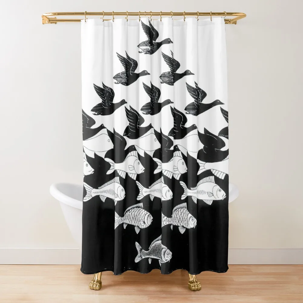 Картины мауриса кунелиса escher m c художественная занавеска для душа прозрачная в