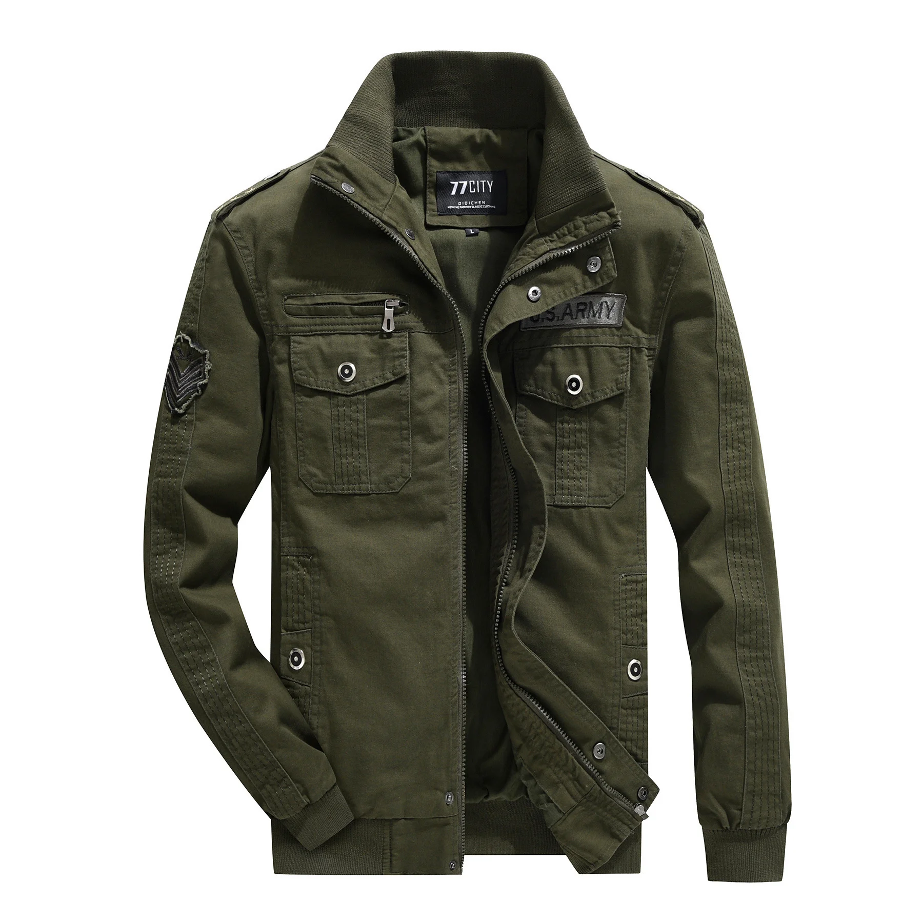 

US Army Tactical Clothes men`s streetwear Windbreaker Military Field Jackets Winter/Autumn Flight Pilot Bomber Jacket men Coat
