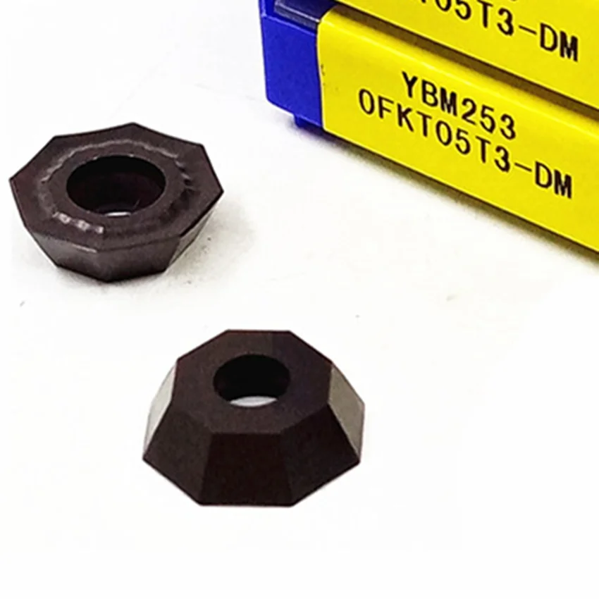 ZC-CT YB9320/OFKT05T3-DM YBD152/OFKT05T3-DM YBM251/OFKT05T3-DM YBM253/OFKT05T3-DM YD101 карбидные вставки 10 шт./кор. |
