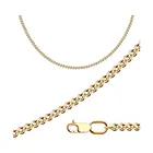 Цепь Нонна SOKOLOV из золочёного серебра, Серебро, 925, Цепь на шею, Оригинальная продукция