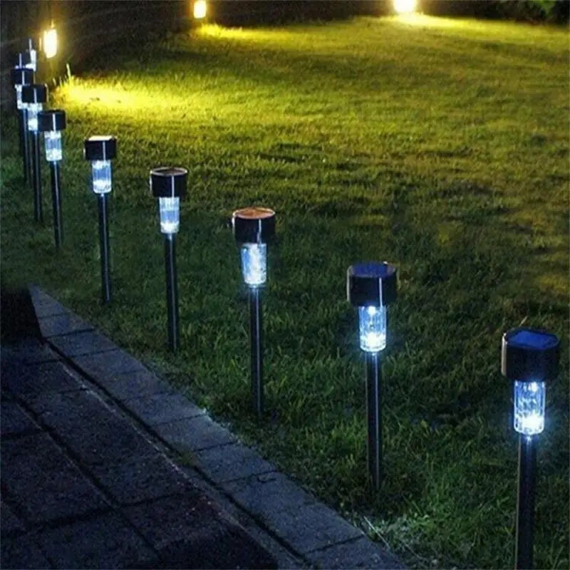 

Solar Outdoor Garden Lights Lamp Solar Powered Waterproof Landscape Road Outdoor Lights for Yard Backyard Lawn Patio Decorative