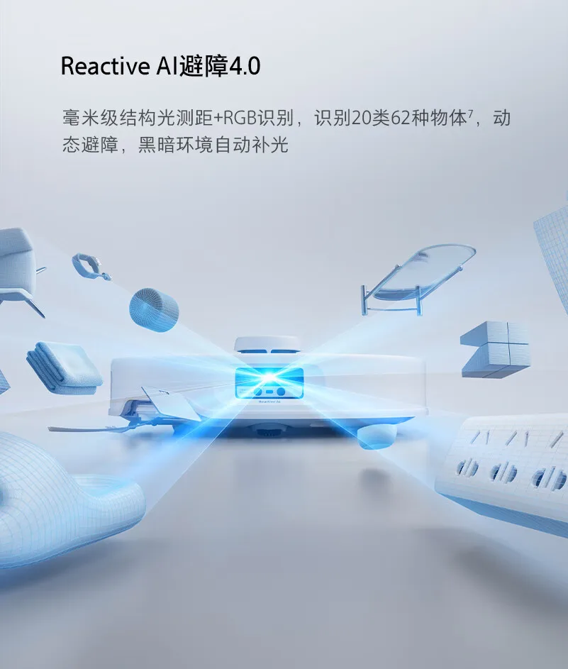 Робот-пылесос Roborock P20 Pro всасывание 18500PA глобально совместимость объединяет