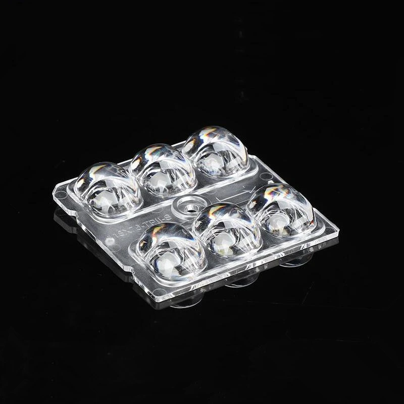 

#GSRL-50 High quality Led Optical lens for 5050, Street Light lens, Size 50X50mm, Angle 118*76, Clean Surface, PMMA materials