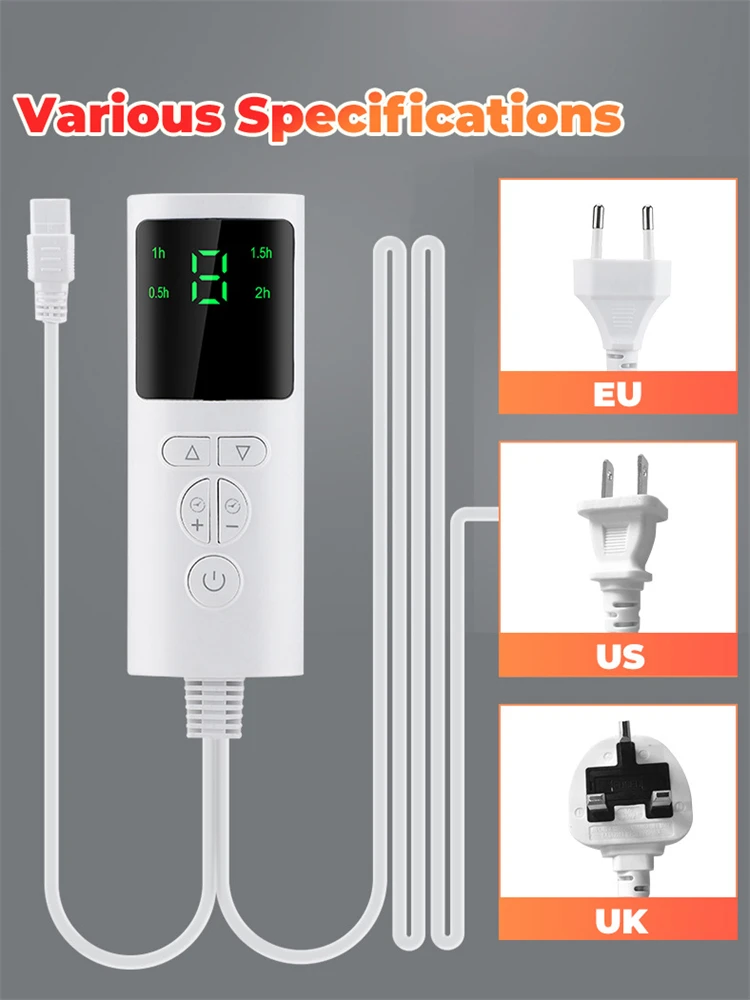 Электрическая грелка для ног моющаяся обогреватель домашнее мягкое плюшевое