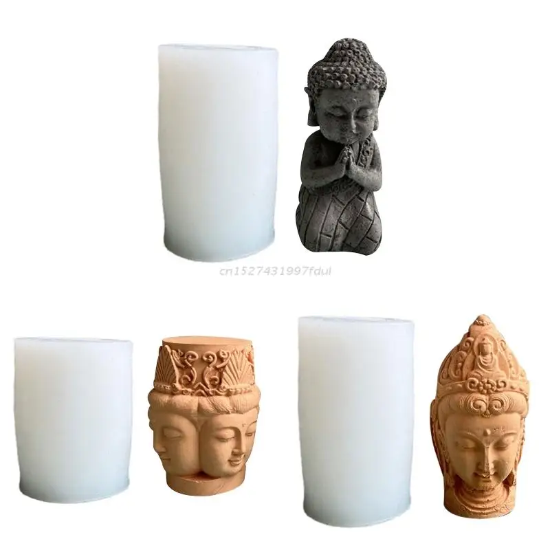 

3D Candle Mold Series Silicone Molds for Aromatherapy Candles Soap Making