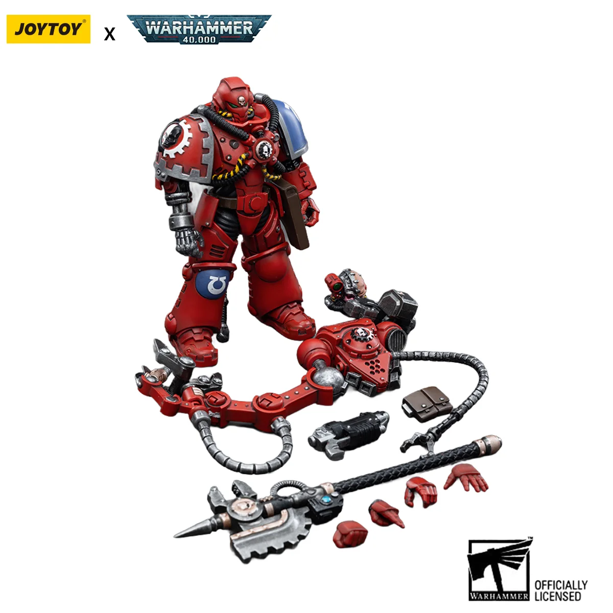 [В наличии] Коллекционная экшн-фигурка JOYTOY Warhammer 40K Ultramarines Primaris Techmarine модель идеально подходит для дисплея или подарка (art.: 3920c696e4ea0) - 3920c696e4ea0